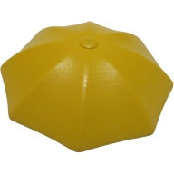 Lego deštník horní část, žlutá (x845 YELLOW)